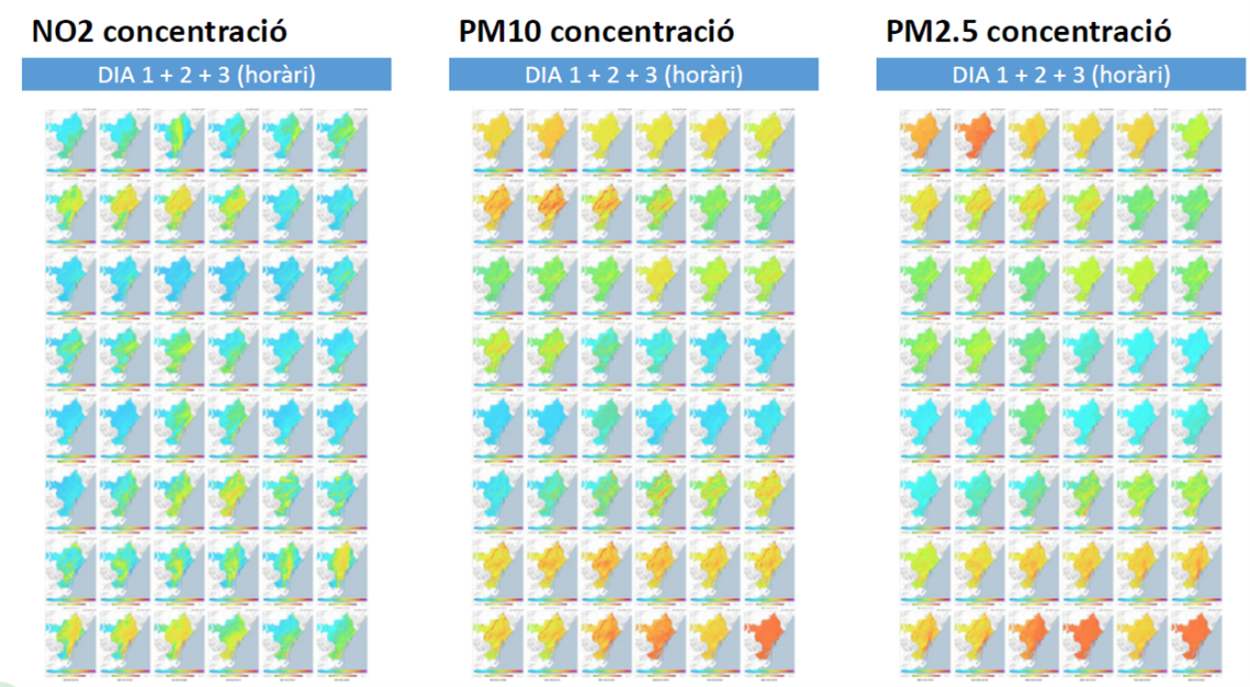 calidad aire barcelona